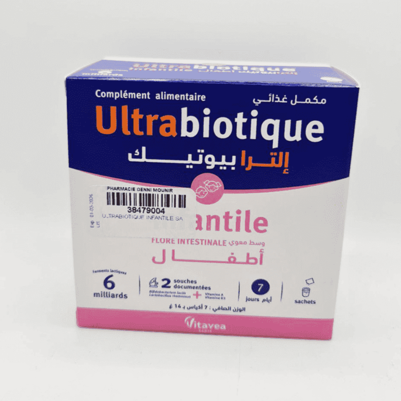 Ultrabiotique Infantile : Soutien Optimal au Système Immunitaire et Digestif des Enfants.