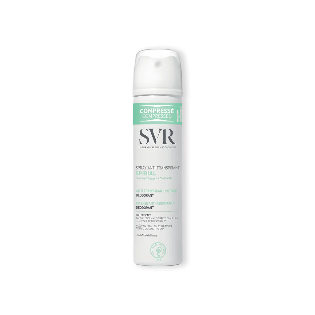 SVR SPIRIAL - Déodorant Anti-Transpirant 48h spray, 75ml