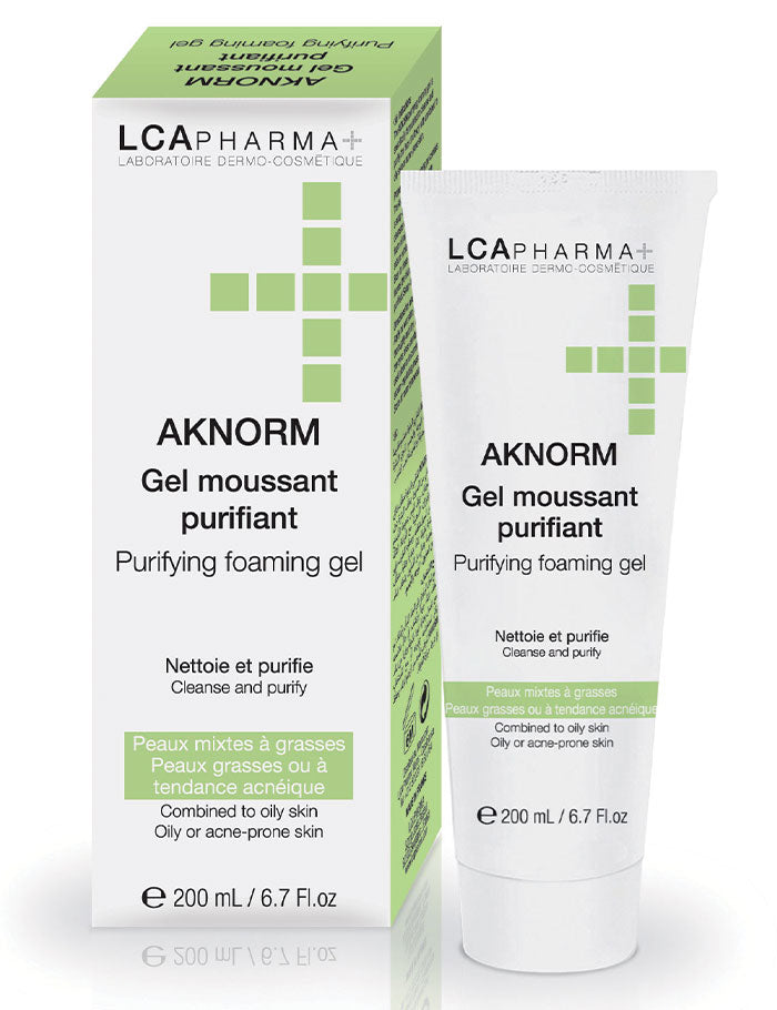 LCA AKNORM Gel moussant purifiant 200 ml