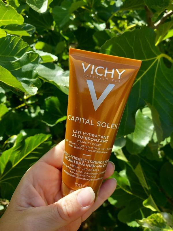 VICHY CAPITAL SOLEIL Lait hydratant autobronzant visage et corps