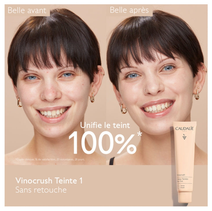 Caudalie Vinocrush CC Crème - Teinte 1