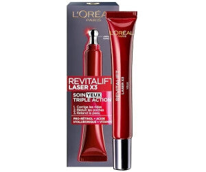 L'OREAL REVITALIFT YEUX LASER TRIPLE ACTION 15ML