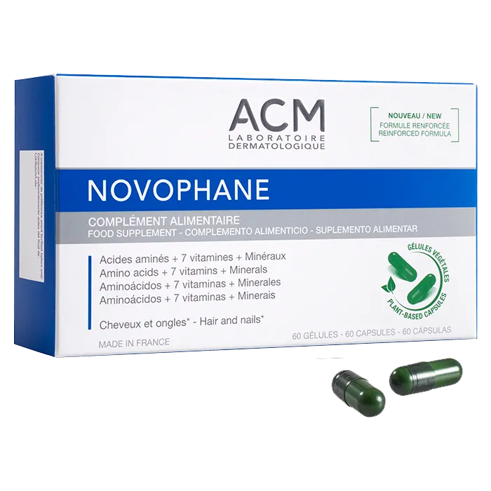 Acm NOVOPHANE - Ongles & Cheveux, 60 gélules