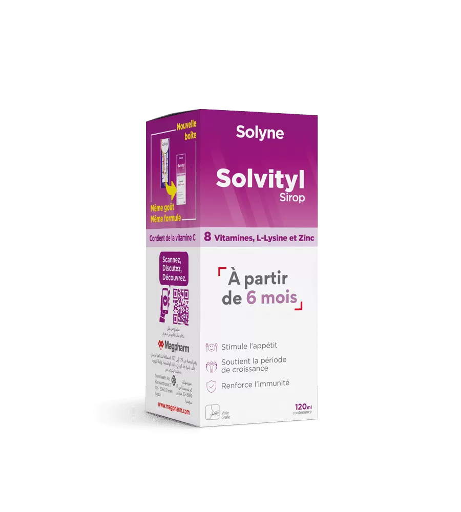 Solyne Solvityl Sirop, 120ml