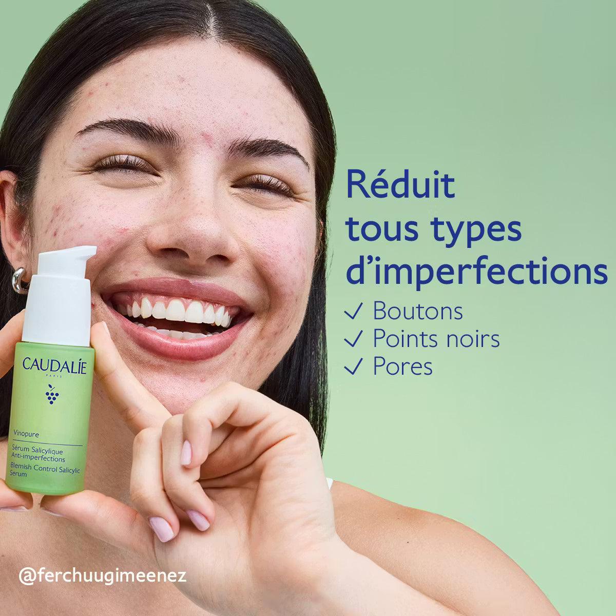 Caudalie Vinopure Sérum à l'Acide Salicylique Anti-imperfections