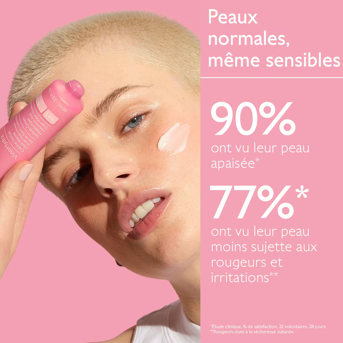 Caudalie VinoHydra Crème Sorbet Hydratante à l'Acide Hyaluronique & Camomille