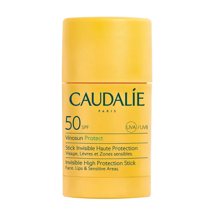 Caudalie Vinosun Protect - Stick Solaire Invisible Haute Protection SPF50 - 15g