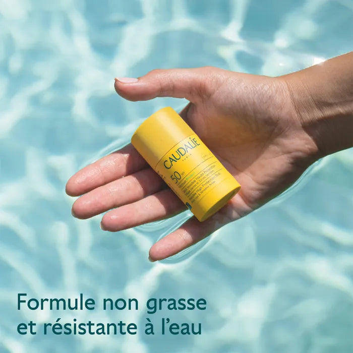 Caudalie Vinosun Protect - Stick Solaire Invisible Haute Protection SPF50 - 15g