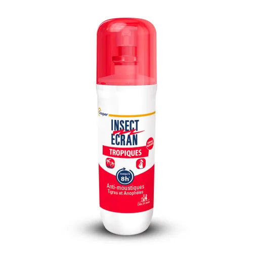 INSECT ECRAN ANTI-MOUSTIQUES RÉPULSIF TROPIQUES 75 ml
