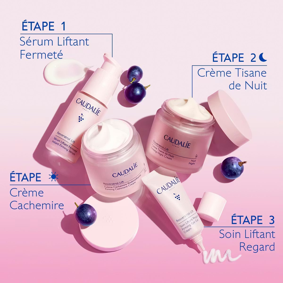 Caudalie Resveratrol-Lift Soin Liftant Regard au Resvératrol, alternative au Rétinol
