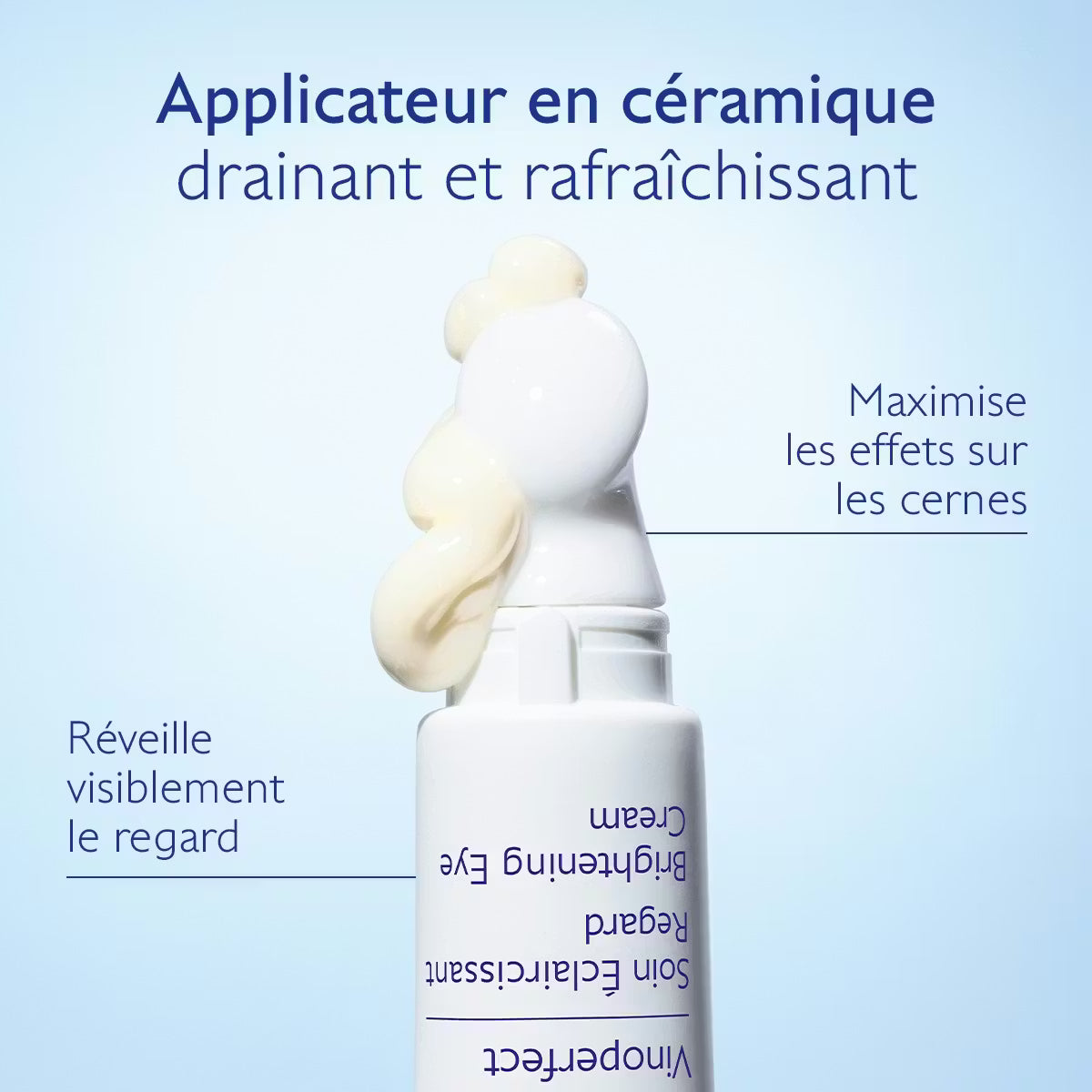 Caudalie Vinoperfect Soin Éclaircissant Regard Anti-Cernes à la Caféine et Niacinamide