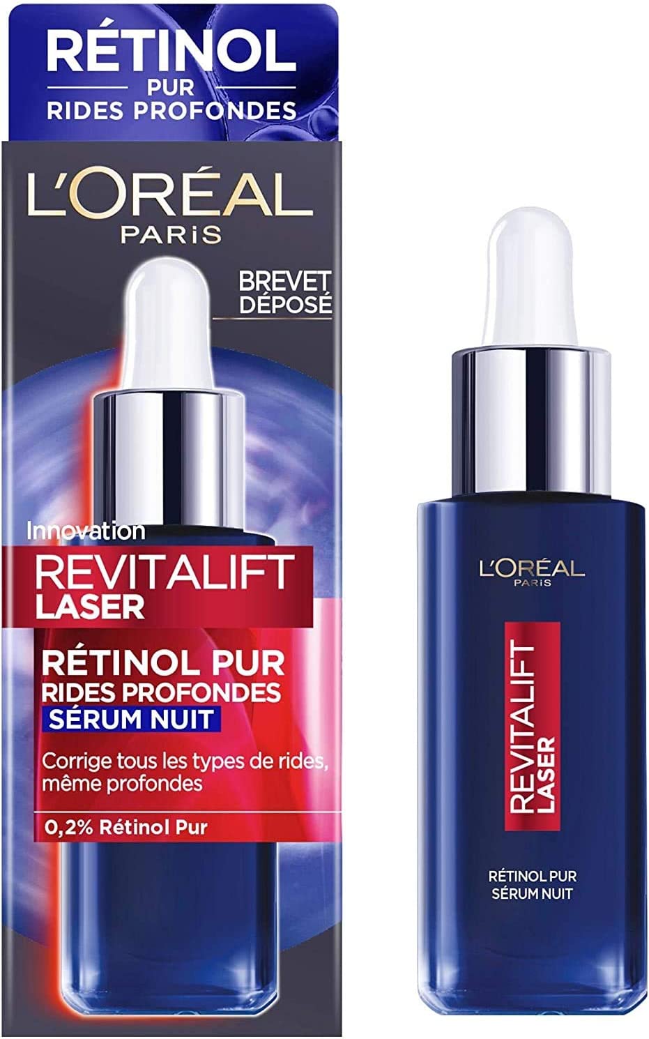 L'OREAL REVITALIFT LASER  SERUM NUIT 0.2% RETINOL 30ML