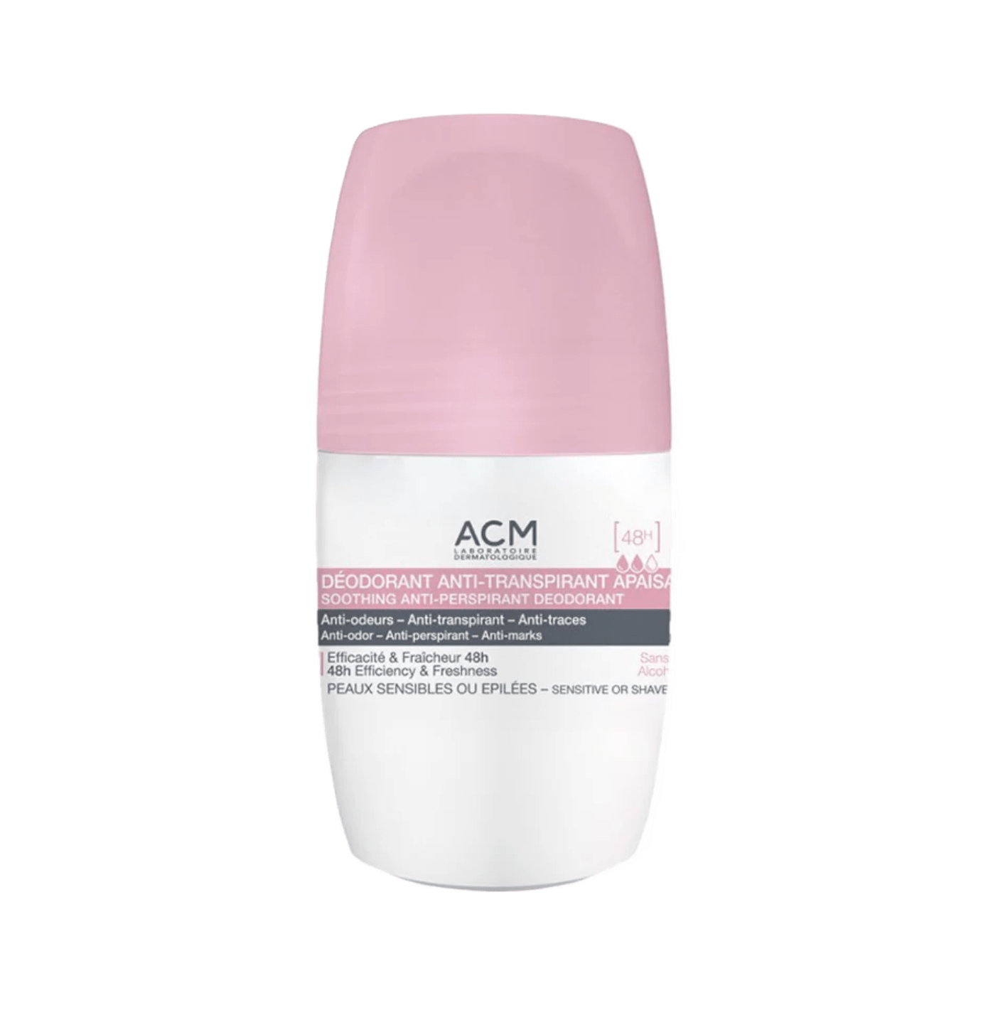 ACM Déodorant Anti-transpirant Apaisant Roll-On 50 ml