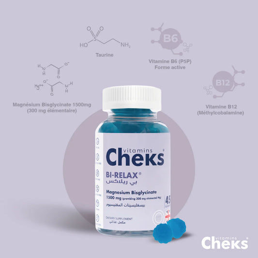 CHEKS BI-RELAX Magnesium Bisglycinate