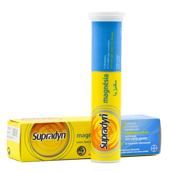 Supradyn Magnésia Boite de 15 Comprimés