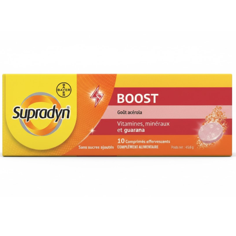 Supradyn Boost – Complément Multivitaminé 10 Comp
