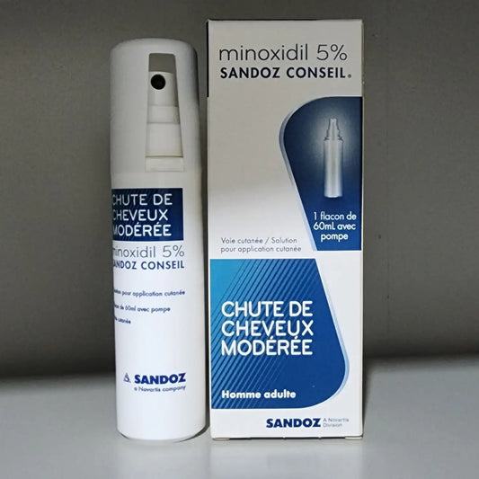 Minoxidil 5 % Sandoz 60ml