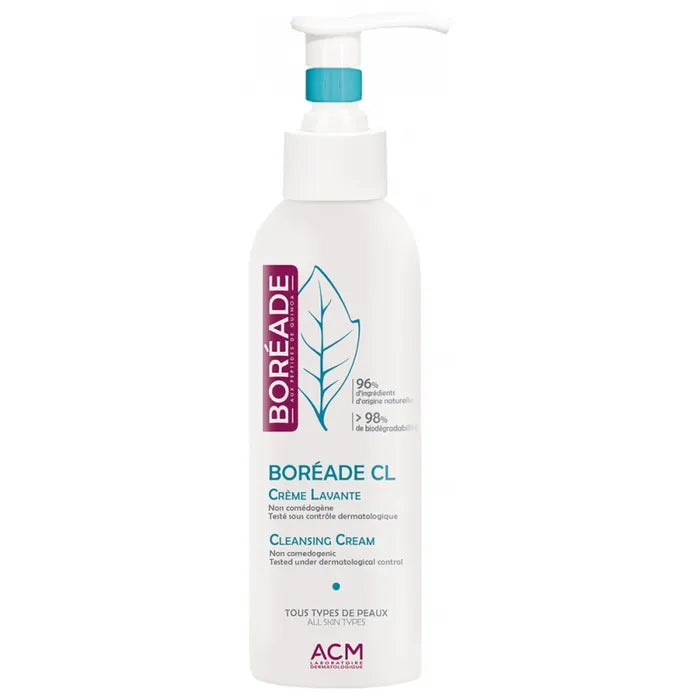 Acm BORÉADE CL - Crème Lavante - Visage - Tous Types de Peaux, 200ml