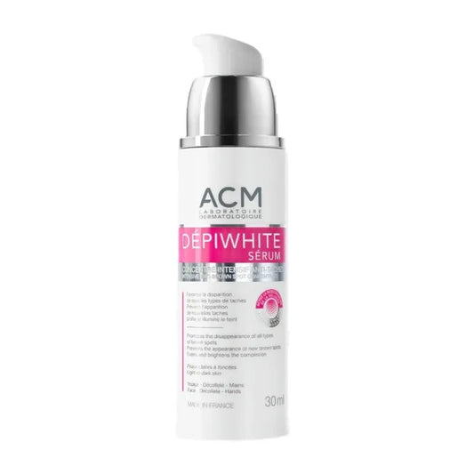 Acm DEPIWHITE - Sérum Concentré Intensif Anti-Taches - Visage - Tous Types de Peaux, 30ml
