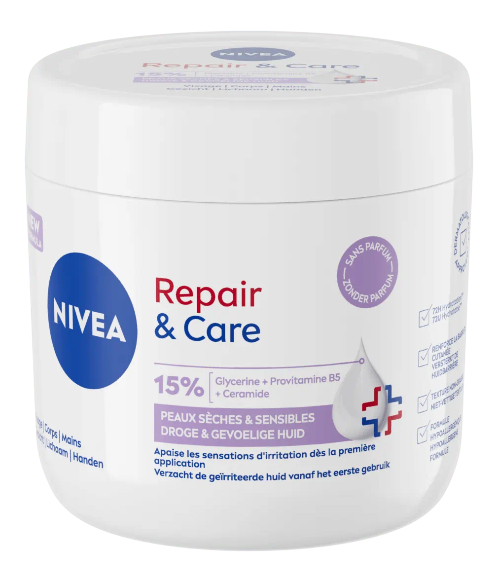 Nivea Repair & Care 15% Glycérine, 400 ml