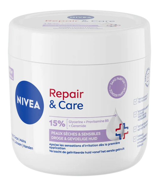 Nivea Repair & Care 15% Glycérine, 400 ml