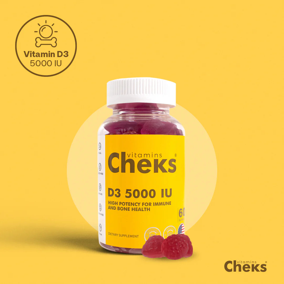 Cheks Vitamine D3 5000 IU