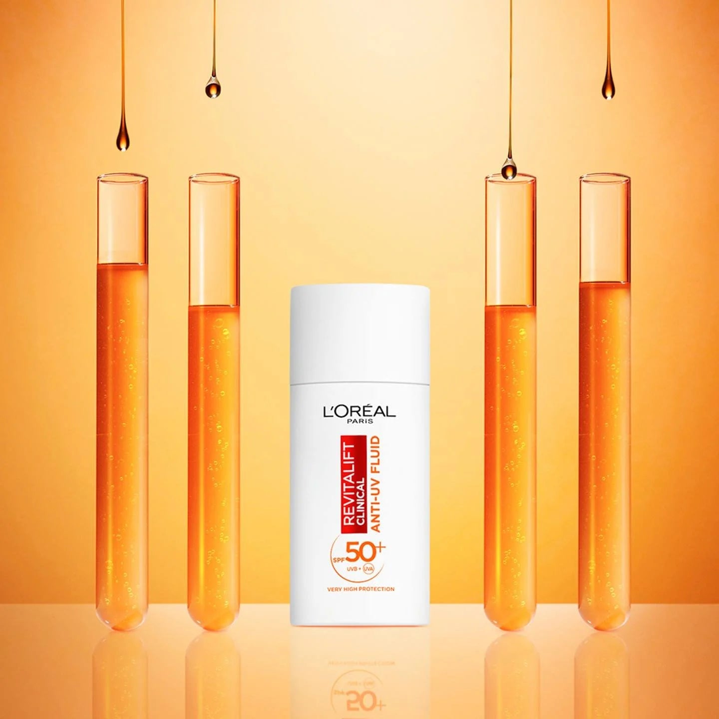 L'OREAL REVITALIFT CLINICAL FLUIDE ANTI UV SPF50+ VIT C 50ML