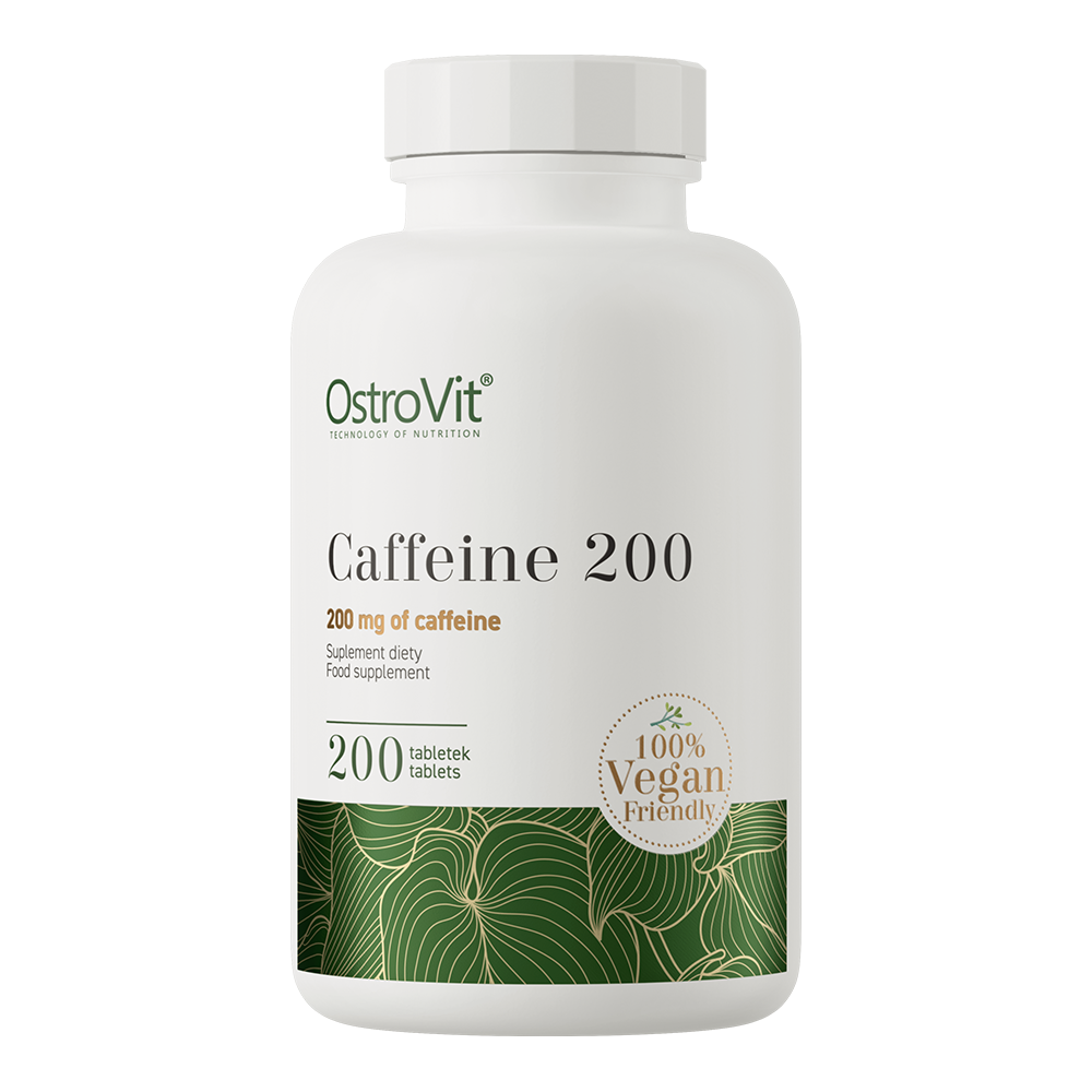 Caffeine 200 mg VEGE 200 tablets