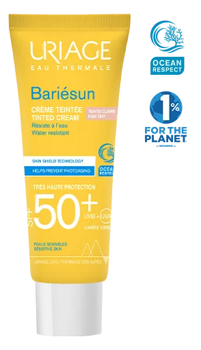 Uriage BARIÉSUN - CRÈME TEINTÉE SPF50+ TEINTE CLAIRE