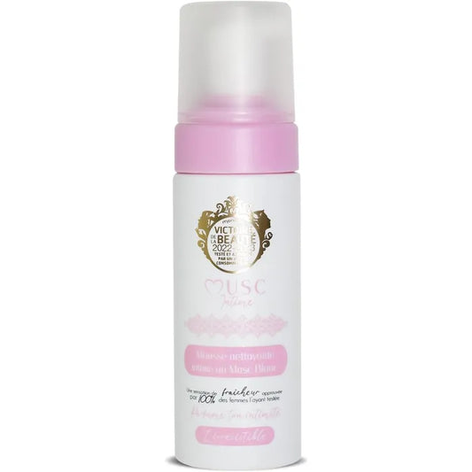 Musc Intime Mousse Intime Nettoyante au Musc Blanc, 150ml