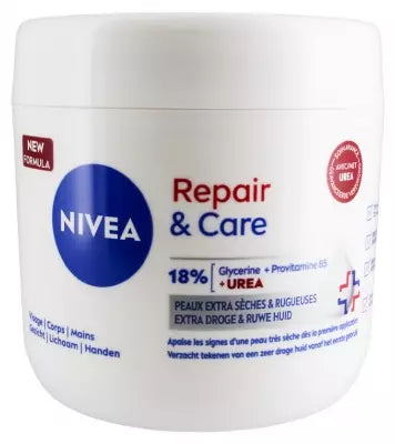 Nivea Repair & Care 18% Glycerin + Provitamine B5 + Urée 400 ml