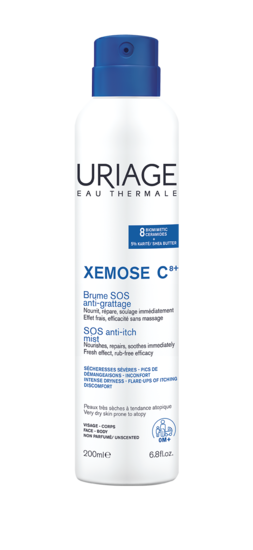 URIAGE EAU THERMALE Anti-grattage – Anti-sécheresse – Anti-récidive Renforcement de la triple barrière de la peau.