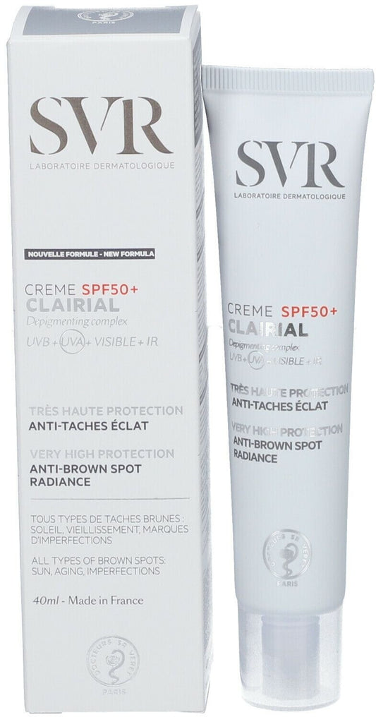 SVR CLAIRIAL Crème Depigmenting complex Spf50+ 40ml