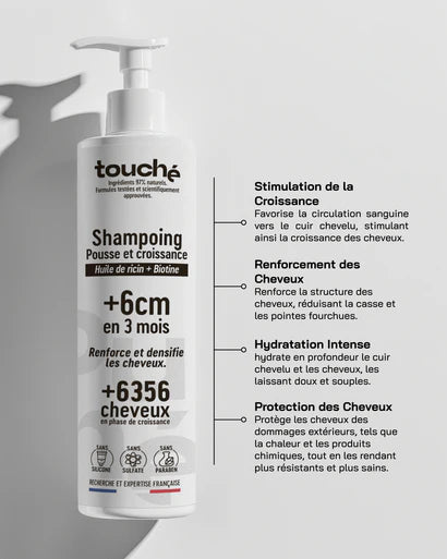 Touché Shampooing Pousse et croissance 250ml