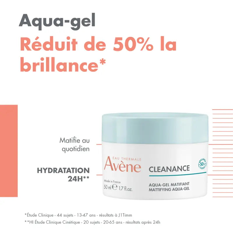 Avene - Cleanance  Aqua-gel matifiant 50ml