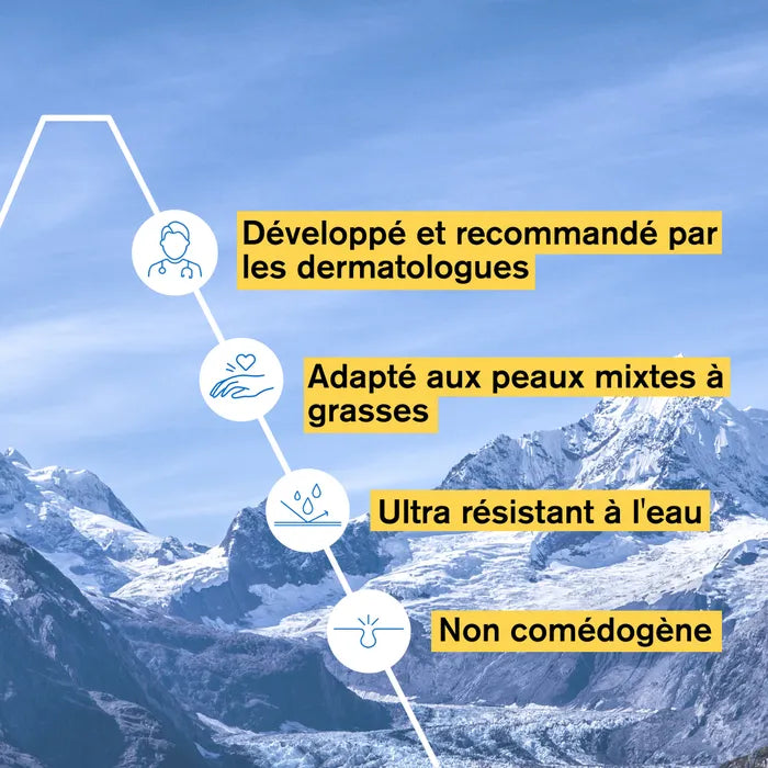 Uriage BARIÉSUN - Fluide Solaire Matifiant SPF50+ - Visage - Peaux Mixtes à Grasses, 40ml